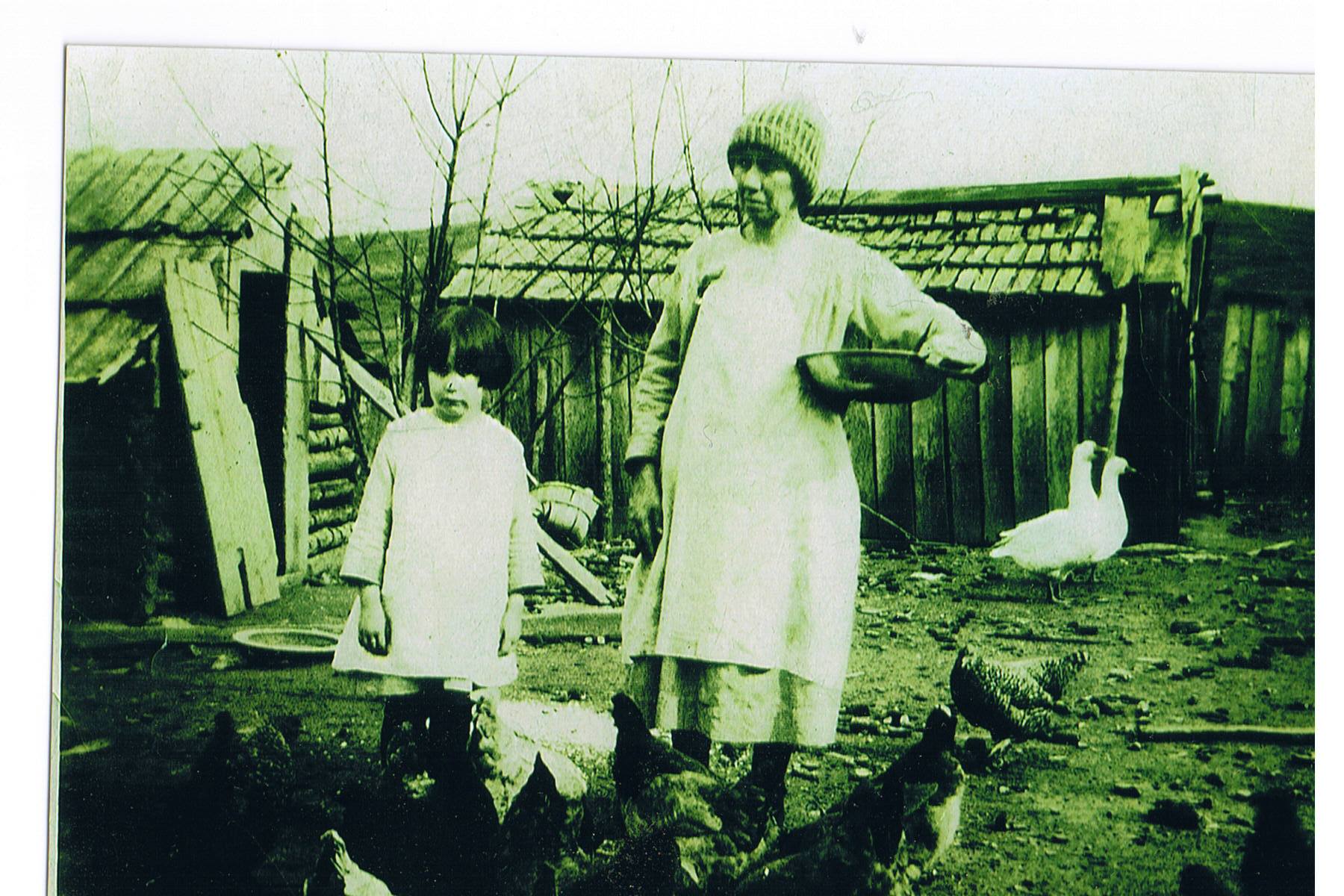 Grandma Madeline and Mom 1925