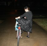 getting ready to try the little baby out