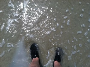 my awesome beach shoes