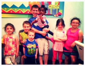 partying it up at Pirate Pete's