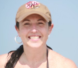 having fun in the sun